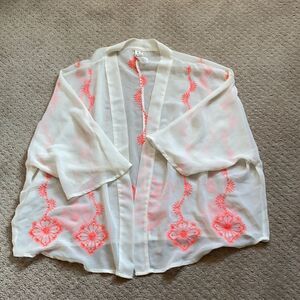 Bethany Mota sheer jacket/sweater. Size M/L. Very good condition.
